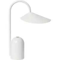 Ferm Living Arum kannettava valaisin Valkoinen
