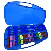 Easttop Metallophone in blue hardcase - 26 notes