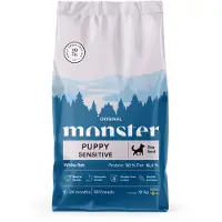 Monster Energy Monster Dog Orig Puppy Sensitive White Fish 12 kg koiran täysravinto