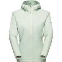Mammut Women's Rime Air In Hybrid Hooded Jacket Silver Sage S