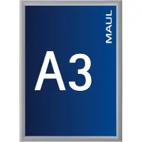 MAUL 6604308, Yksi kuvakehys, Alumiini, Hopea, 280 x 400 cm, Suorakulmainen, 450 mm