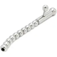 Kiotos Hollow Penis Plug 2 Removable Nobs Curved