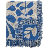 Bloomingville Nevine Throw - Blue - 160X130CM