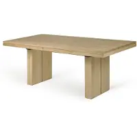 Ethnicraft Double Ruokapöytä 100x200-300 cm Tammi
