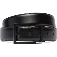 Calvin Klein Square Buckle Smooth 32Mm Adj - Black - 105