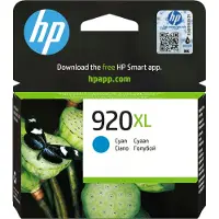 HP 920XL -mustekasetti, 8 ml, syaani