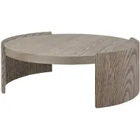 Artwood Pyöreä sohvapöytä Oakland Ø 100 cm Antique Grey