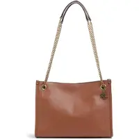 Ralph Lauren for woman. 431980173001 Brown Bradley Leather Bag (OSFA), Beige, Casual