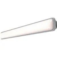 Osram LED-kosteiden tilojen LED-lamppu SUBMARINE INTEGRATED, 118 cm, IP65 INTEGRATED, Alumiini/harmaa/sinkki, Synteettinen materiaali