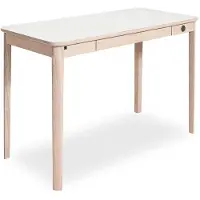 Skovby , Sm131 Työpöytä Tammi Valkoilja/Valkoinen Laminointi 115X55X74Cm
