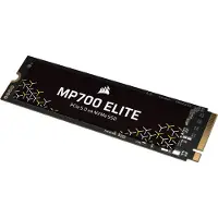 Corsair 2TB MP700 ELITE, PCIe 5.0 x4 NVMe M.2 SSD-levy, M.2 2280, 10 000/8500 MB/s