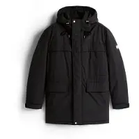 Tommy Hilfiger for man. DM0DM22251 Parka Nylon black (M), Casual, Sustainable, Recycled nylon