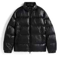 Tommy Hilfiger Shiny Down Stand Puffer - Black - L