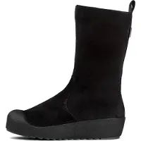 Pomar Women's Utu Gore-Tex Winter Boot Black Suede/waxy (fur L) Curling Talvikengät 41
