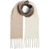 Pieces Pcbea Narrow Long Scarf Noos Bc - Beige - ONE SIZE