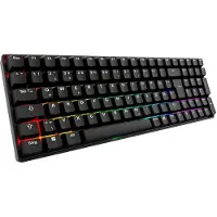 Sharkoon SGK50 S2, Tenkeyless (80–87 %), Langallinen & langaton, Langaton RF, Mekaaninen, QWERTZ, LED (4044951040872)