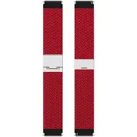 CaseOnline Punottu kellon ranneke Garmin Venu 4 (45mm) - Darkred