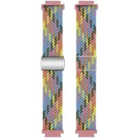 CaseOnline Punottu magneettinen ranneke Garmin Venu 4 (41mm) - Purple Pulse