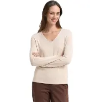 Tom Tailor Basic V-aukkoinen Neulepaita