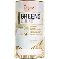 Fitness Authority niin hyvä!  Greens & Juice Superfoods, Sitruuna - 360 g