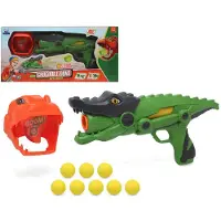 Atosa Pallopistooli Kids Crocodile, vihreä