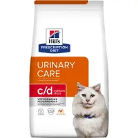 Hill's Pet Nutrition - c/d Urinary Stress Chicken - Dry Cat Food 3 kg - Kissat - Kissanruoka - Eläinlääkärin kuivaruoka kissalle