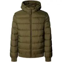 Pepe Jeans for man. PM4027187 Puffer Hood Coat green (S), Casual, Polyamide