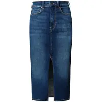 Pepe Jeans for woman. PL9011865FB Midi skirt blue (S), Casual, Cotton, Denim