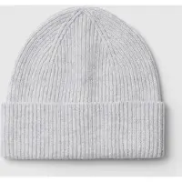 Selected Slhmason Merino Wool Beanie Noos - Grey - ONE SIZE
