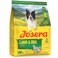 Josera A/S Lamb - Rice kuivaruoka koirille lammasta ja riisiä, 12,5 + 2,5 kg