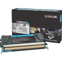 Lexmark C748H1CG Värikasetti cyan 10.000 sivua