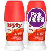 BYLY Roll-on-deodorantti Extrem Byly (2 uds)
