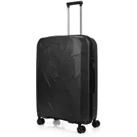 SwissBags Suuri matkalaukku Lava 75 cm musta