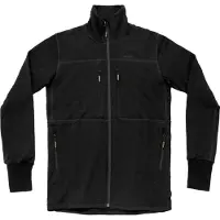 Devold Men's Egga Grid Merino Jacket Caviar Pitkähihaiset urheilupaidat XL