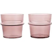 Ferm Living , Boya Matala juomalasi 2 kpl - Mauve