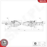 ESEN SKV Vetoakseli 40SKV051