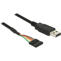 DeLOCK – Converter USB 2.0 male to TTL 6 pin pin header female 1.8 m (3.3 V) (83785)