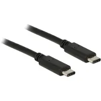 DeLOCK – USB 2.0 cable Type-C to Type-C 0.5 m 3 A (83672)