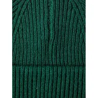 Selected Slhmason Merino Sailor Wool Beanie - Green - ONE SIZE