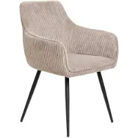 Homla Tuoli HOMLA SATORI FASO, hiekanvärinen sametti, 58x62x79 cm