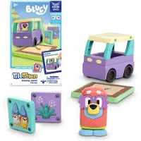 Tile Town Bluey Magneettinen Rakennussarja Booster-Pack