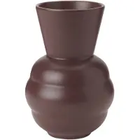 Knabstrup Keramik Tortus Archie maljakko No1 21 cm Bordeaux