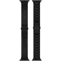 CaseOnline Iron Man ruostumaton kellon ranneke Watch S10 (42mm) - Black