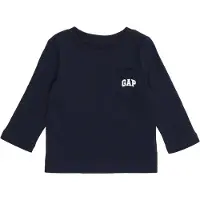 Gap Baby & Toddler Logo Pocket T-Shirt - Navy - 110
