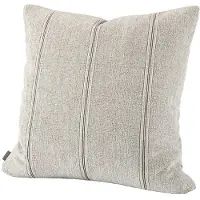 Artwood Serena Stripe -tyynynpäällinen 50x50 cm - Oyster