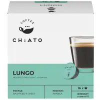 Chiato NESCAFÉ Dolce Gusto -koneisiin sopivat kahvikapselit Lungo, 16 kpl.