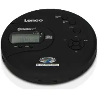 Lenco CD-300BK Bluetooth, kannettava CD/MP3-soitin,