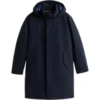 Tommy Hilfiger Tech Hooded Padded Parka - Navy - S