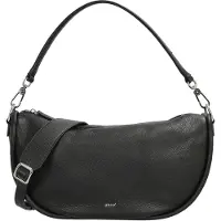Abro Willow Olkalaukku Nahka 35 cm Musta