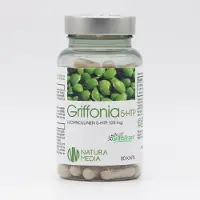 Natura Media Griffonia 5-HTP 80 kaps ravintolisä